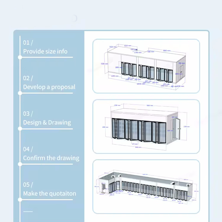 Quy trình thiết kế kho lạnh bảo quản hoa