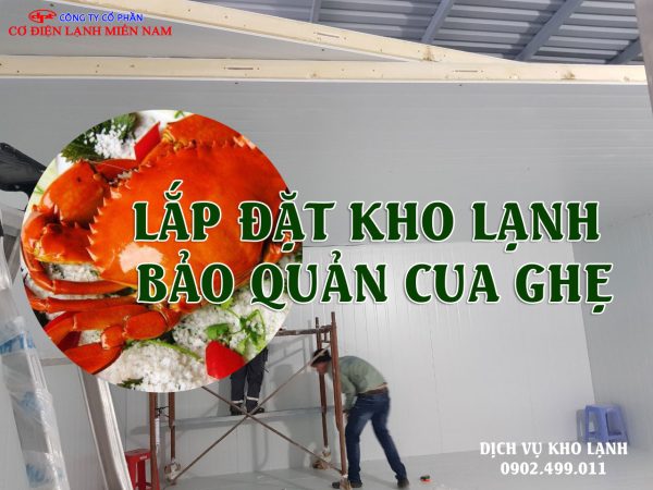 Lắp đặt kho lạnh bảo quản Cua Ghẹ cần lưu ý điều gì?