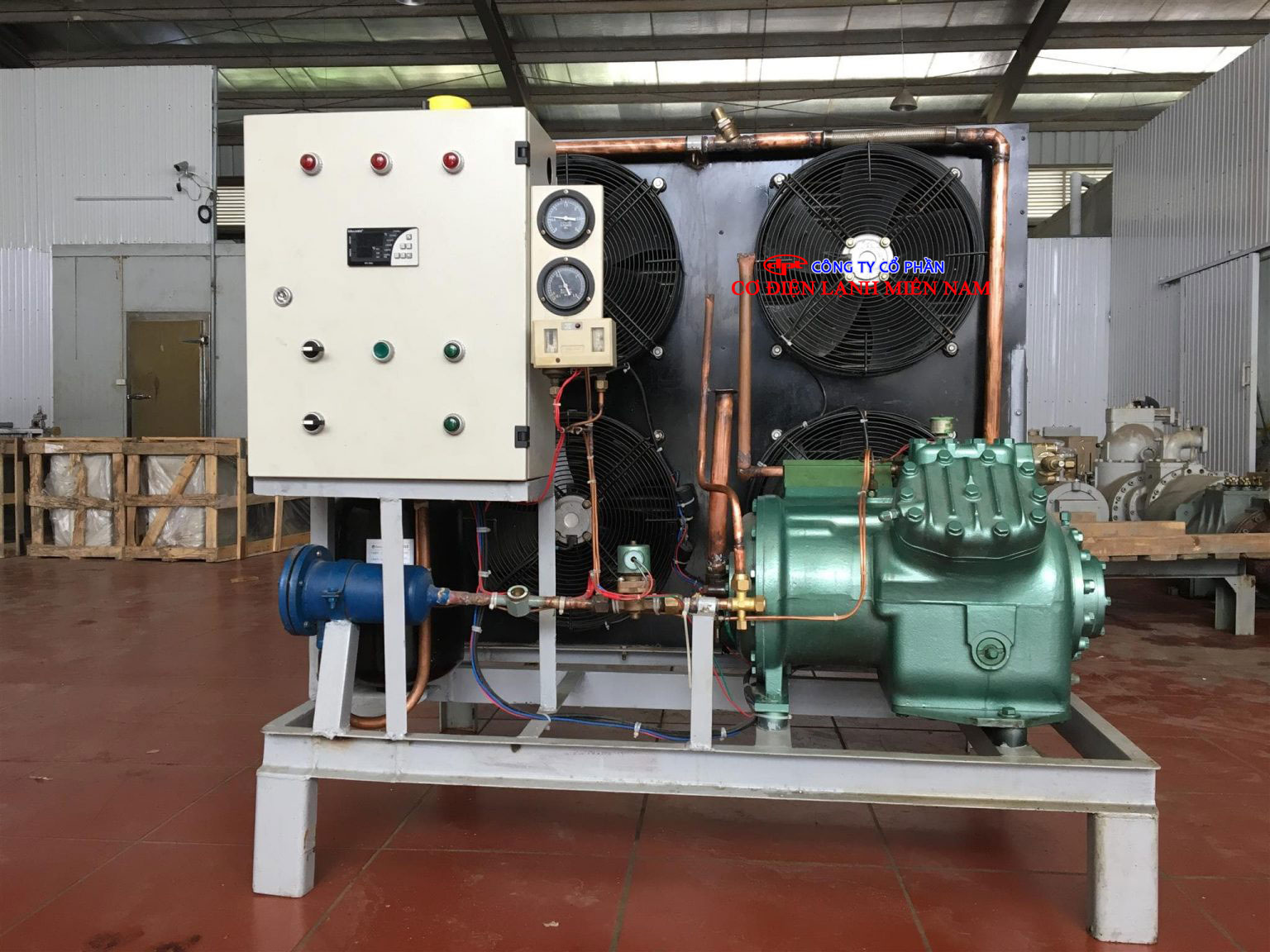 hệ thống kho lạnh bảo quản hành tây hành tím