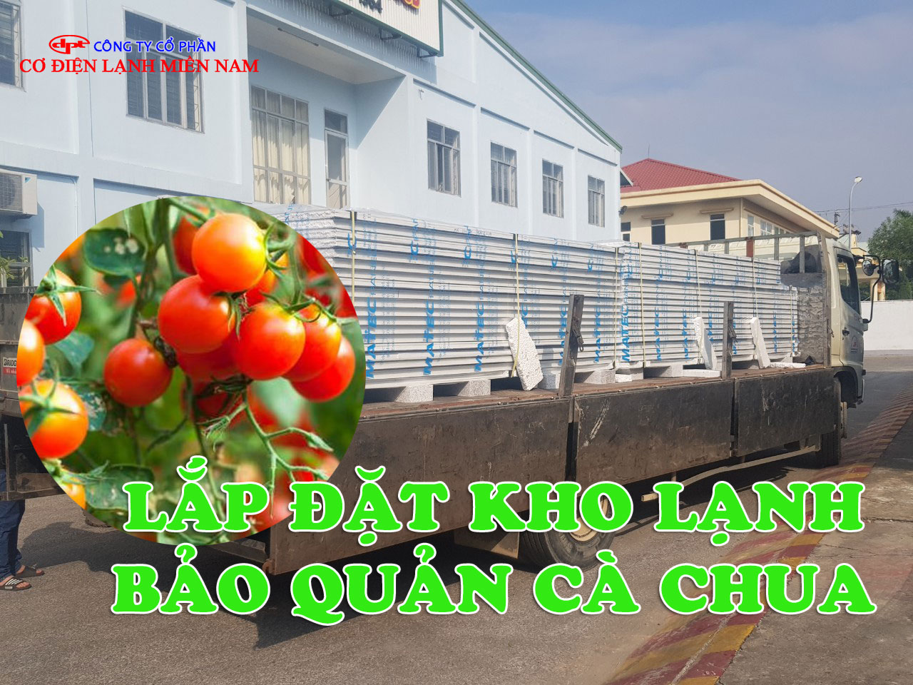 Cửa kho lạnh panel PU kín khít bảo quản nông sản