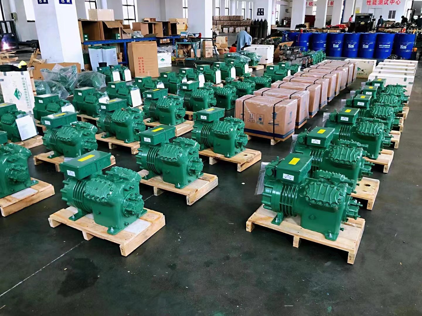 máy nén kho lạnh bảo quản tiêu công suất cao