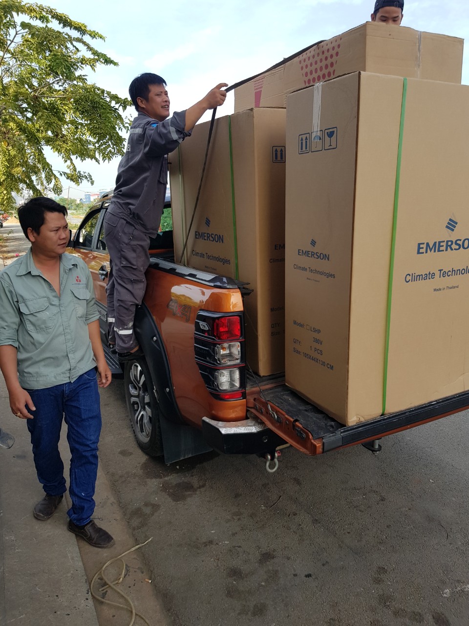 hệ thống dàn lạnh kho lạnh bảo quản tiêu