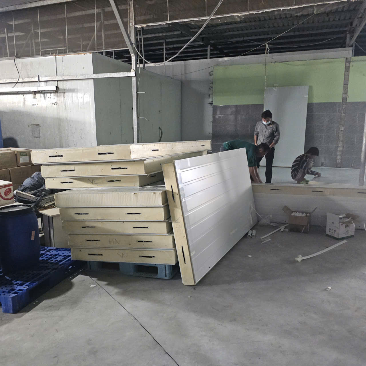 cấu tạo panel kho lạnh bảo quản tiêu cách nhiệt