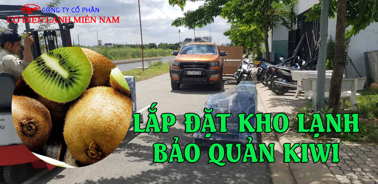 Hệ thống máy làm lạnh kho kiwi công nghiệp công suất lớn