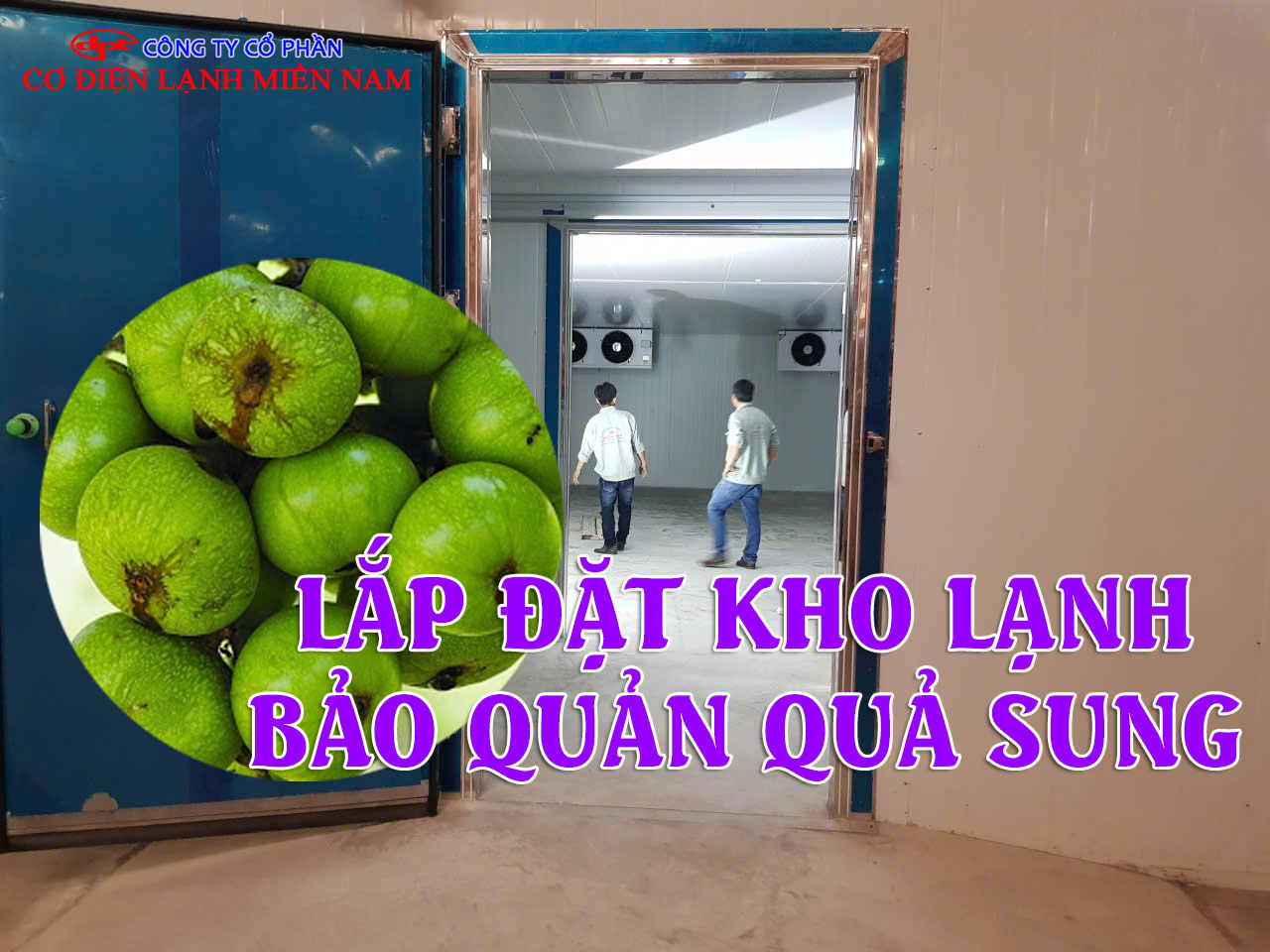Thi công panel PU cách nhiệt kho lạnh bảo quản sung