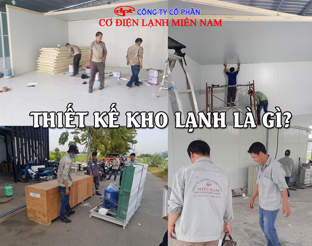 Thiết kế kho lạnh theo nhu cầu bảo quản hàng hóa
