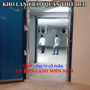 Kho lạnh bảo quản thịt heo
