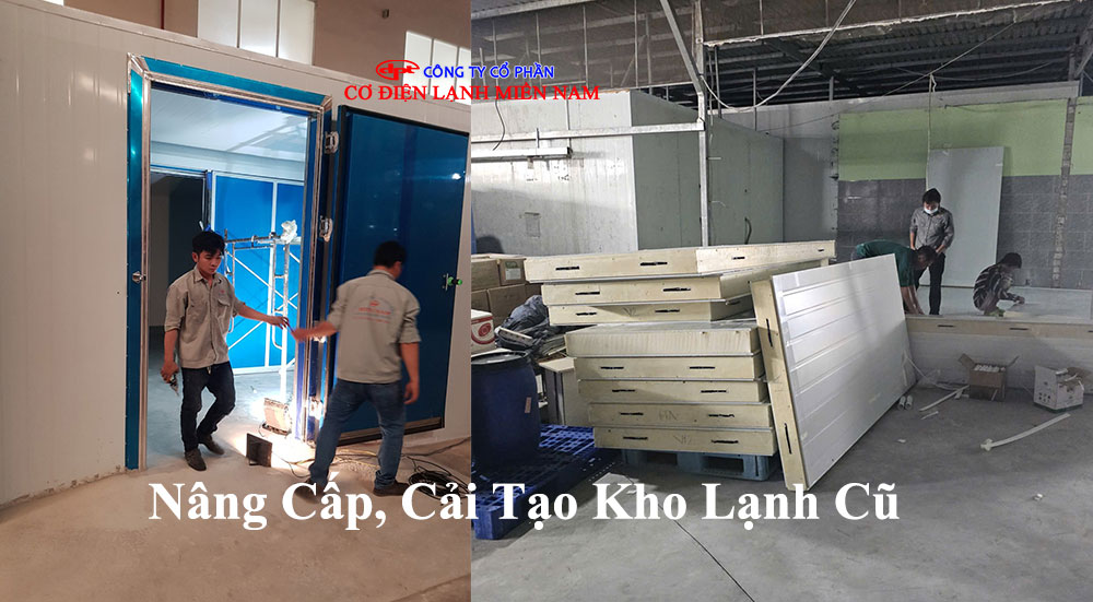 Cải tạo kho lạnh cũ