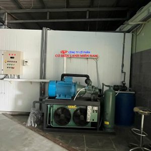 Kho cấp đông âm 45°C cho Công ty Thủy sản Hoàng Long